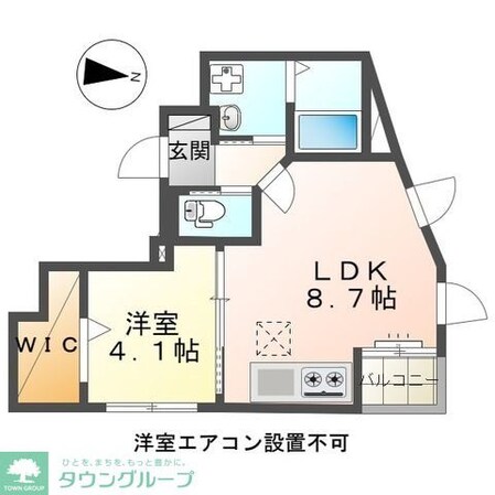 ハートランド高幡不動の物件間取画像